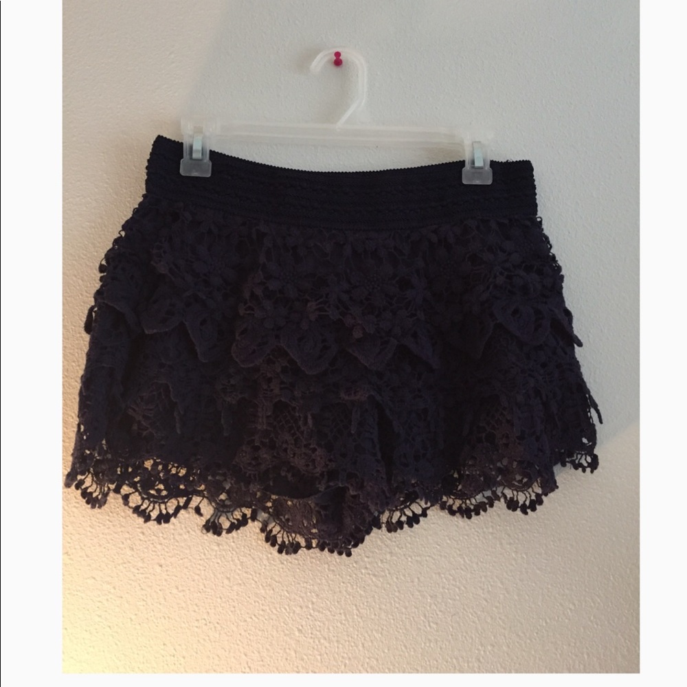 Lace shorts